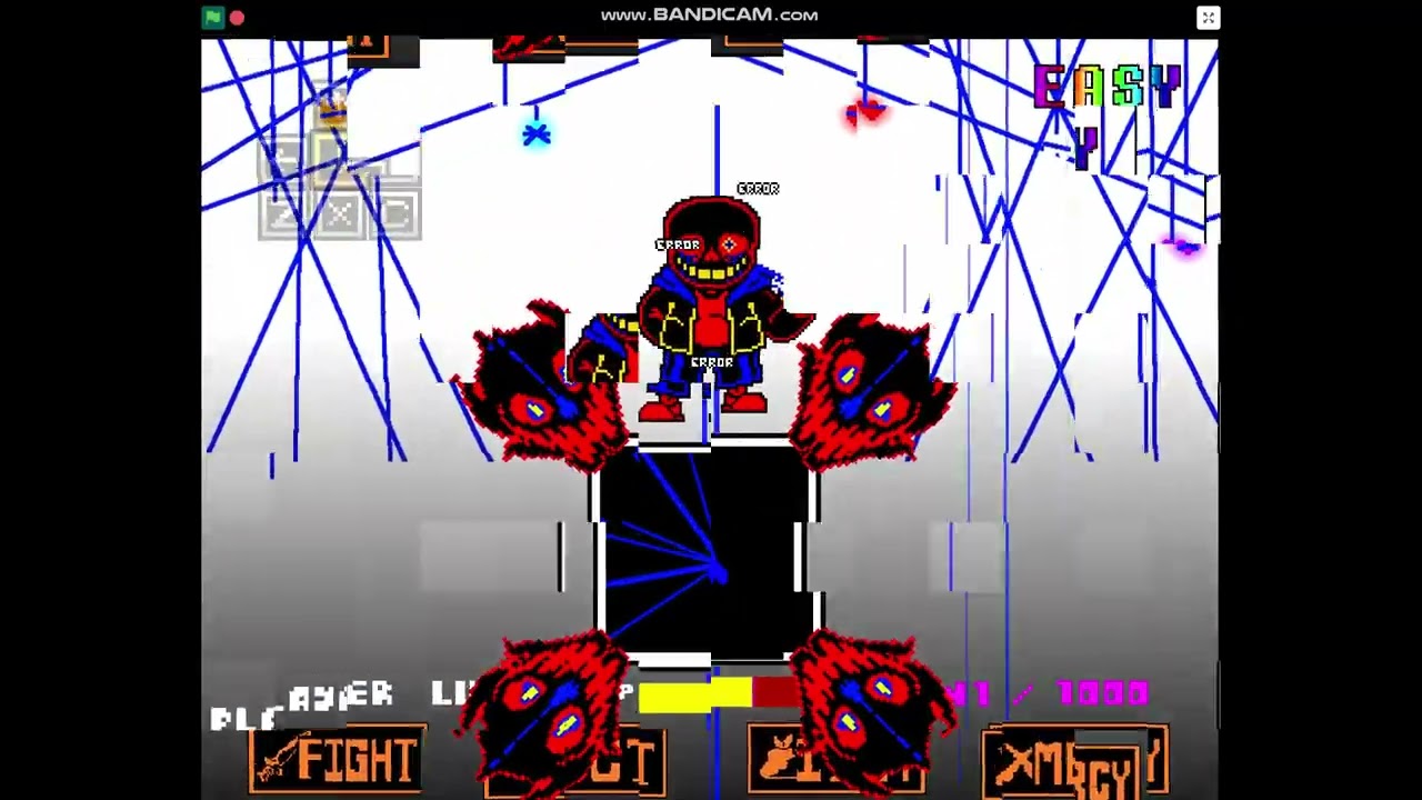 Пытаюсь пройти BH! ink sans