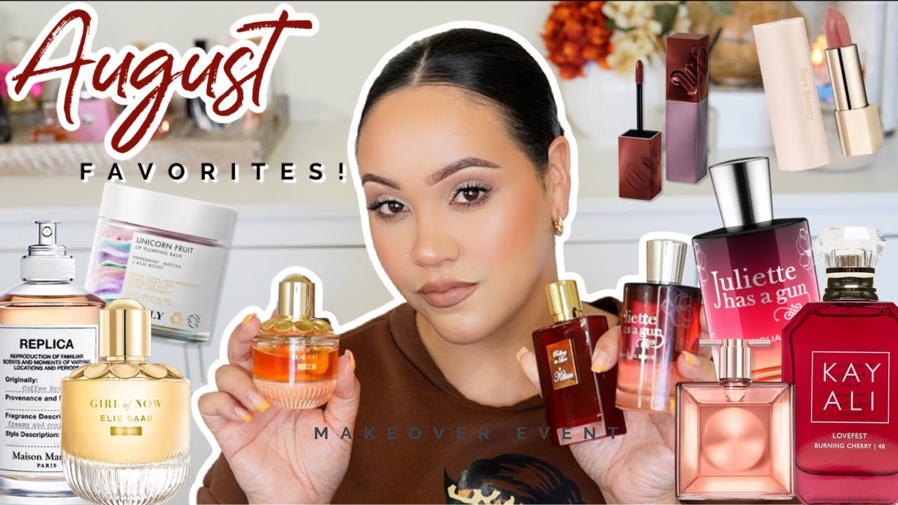 AUGUST FAVORITES! MONTHLY FRAGRANCE & BEAUTY FAVORITES 2022 | PERFUMES I WORE THE MOST THIS MONTH!