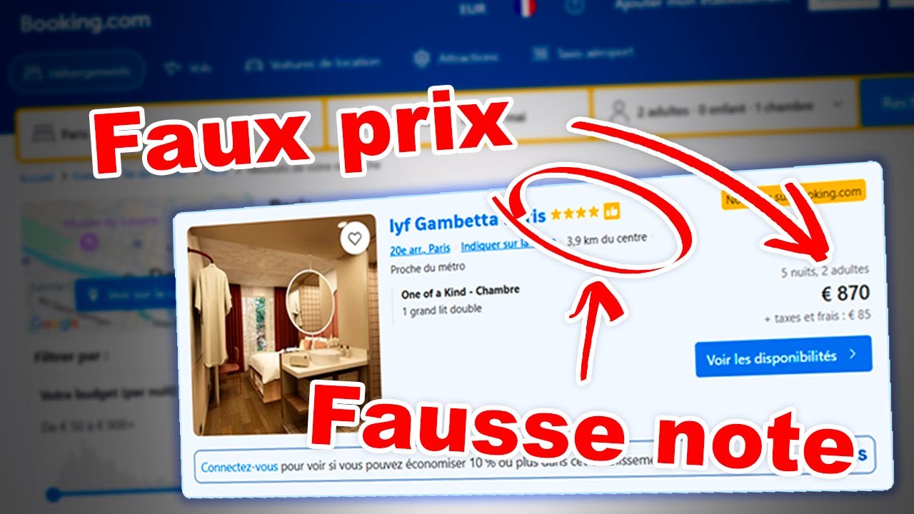 Comment Booking vous manipule