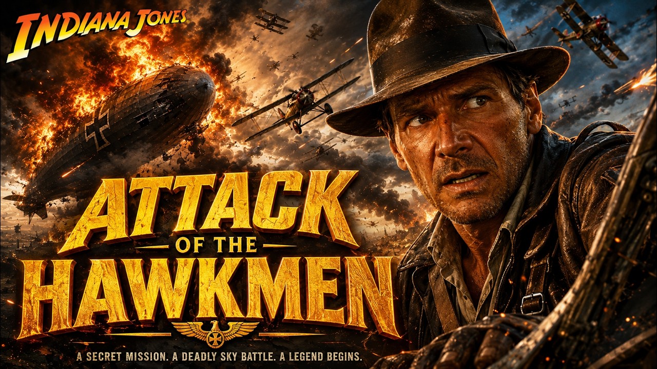 Indiana Jones and the Attack of the Hawkmen HD Restoration | Legendary World War