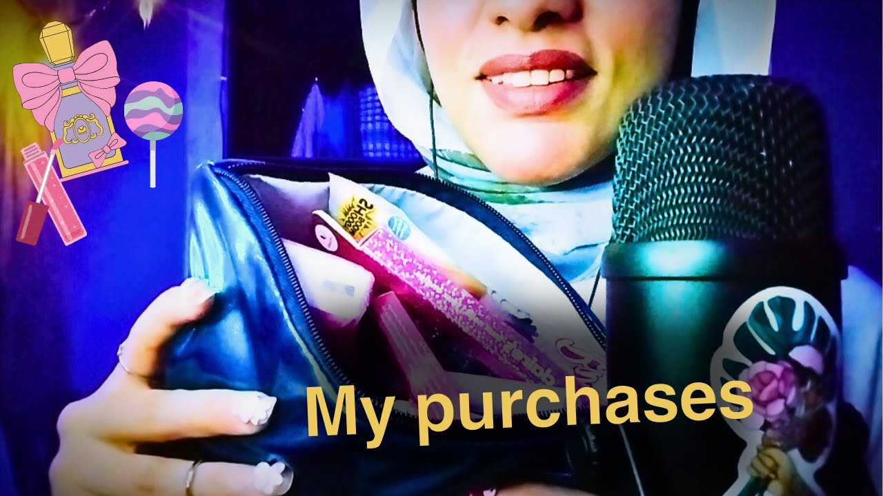 Arabic ASMR 🍓 اشتريت حاجات كيوت اوي تعالو نشوف مع بعض 🫣😍 اي اس ام ار فيديو استرخاء والنوم 😴#asmr