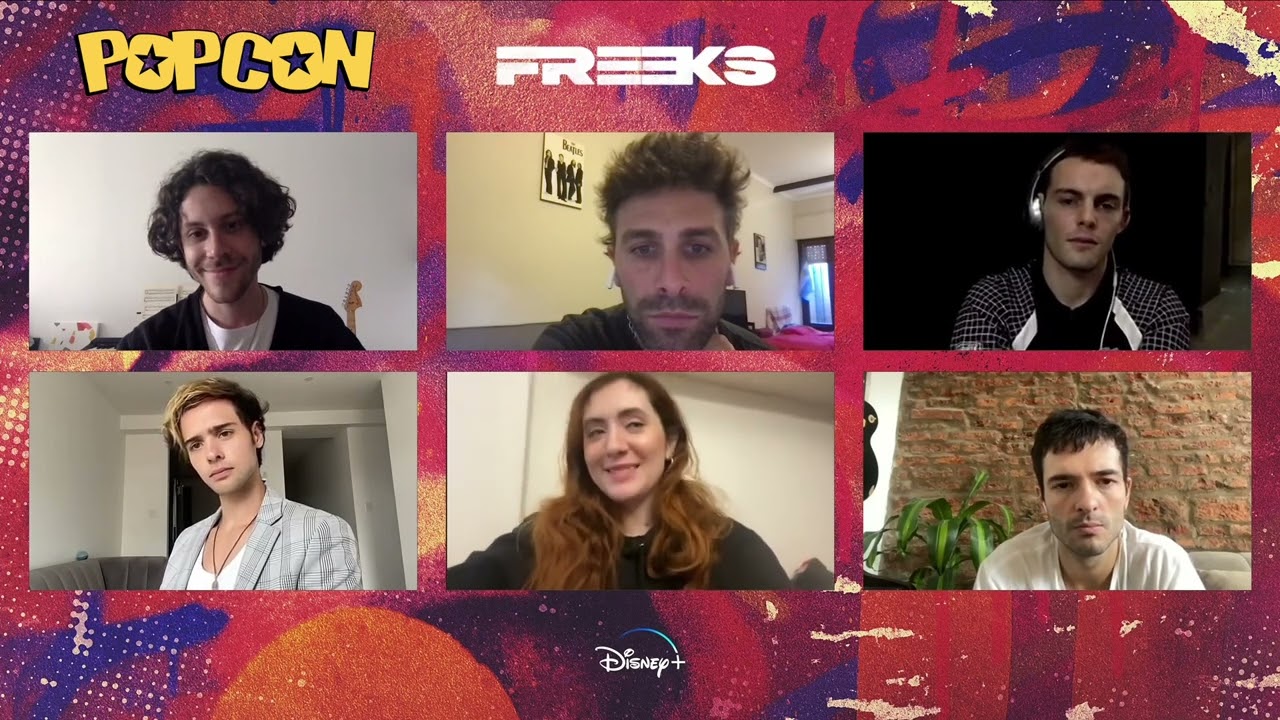 El elenco de Freeks nos contó sobre sus personajes y la música de la serie || Disney+ || PopCon