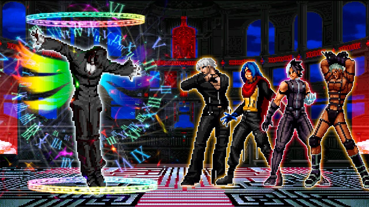 Kof Mugen Element The Angel Of Death VS Soldados NESTS!!