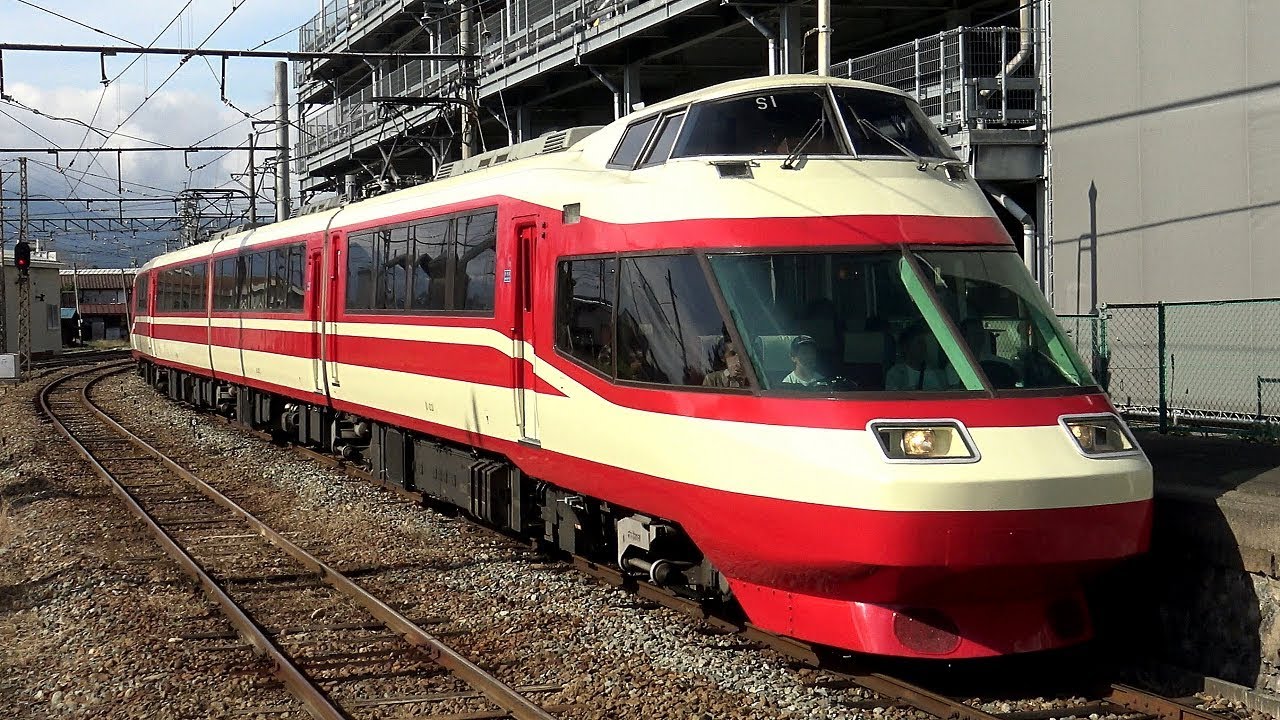 【4K】長野電鉄1000系「ゆけむり」(抵抗制御)、2100系「スノーモンキー」、3500系、8500系到着・発車シーン集 長野線 信州中野駅にて 2019.10