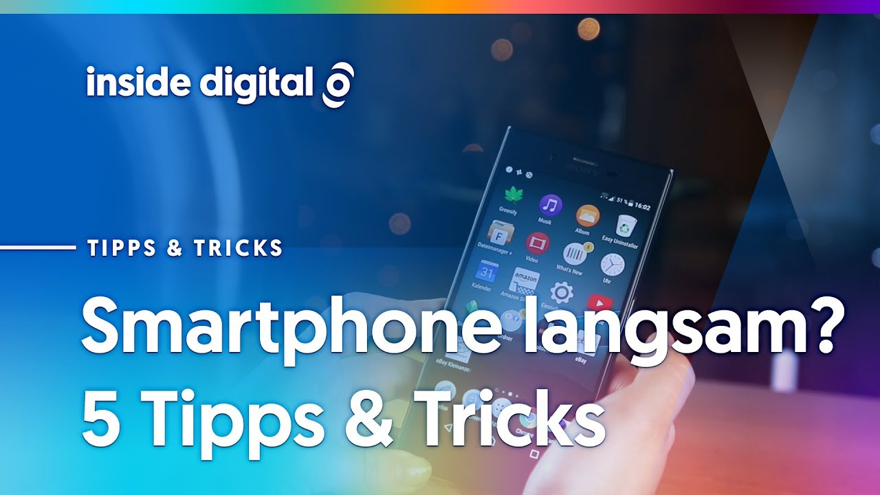 Smartphone zu langsam? Diese 5 Tipps helfen.