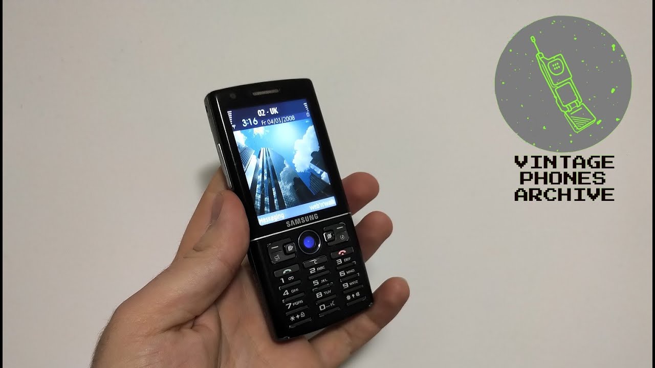 Samsugn SGH-i550 running on Nokia Symbian OS Mobile phone menu browse, ringtones, games, wallpapers