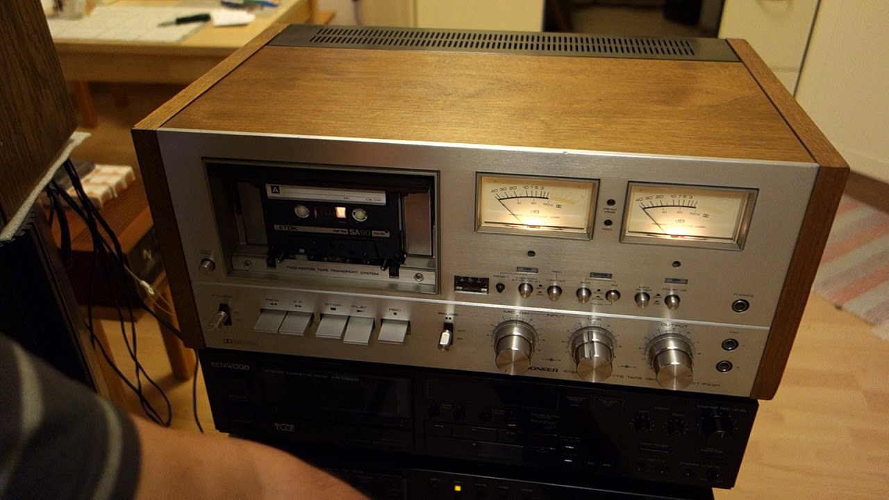 Кассетная дека Pioneer CT-F9191& Sansui AU-D55X& Infinity Kappa 6.2 series