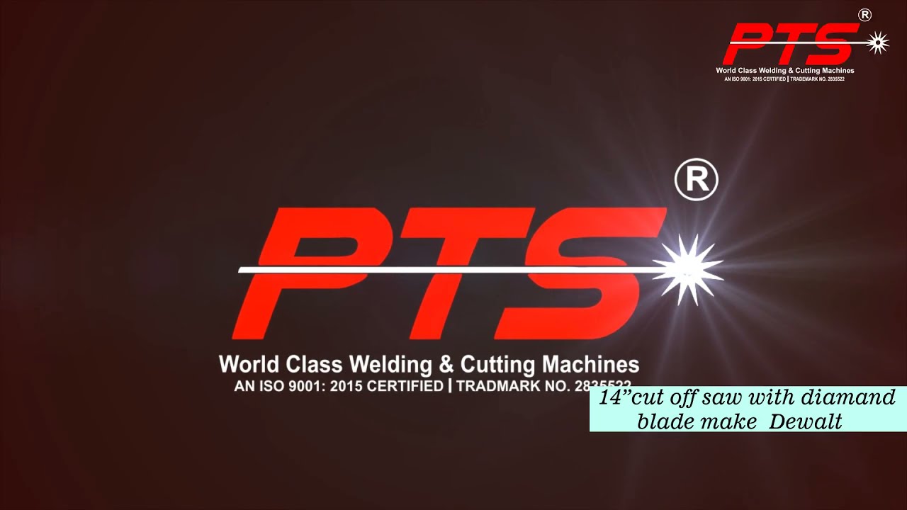 Heavy Duty Cutting machine | Cutoff Saw | Chop saw Machine with Diamond Wheel | PTS