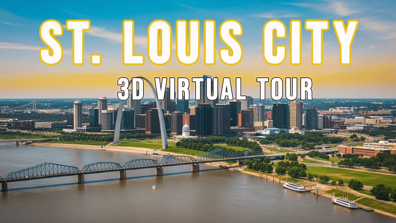 St. Louis Virtual Tour 4K | Gateway Arch, Historic Districts & River Views &ndash; Ramani Za Dunia