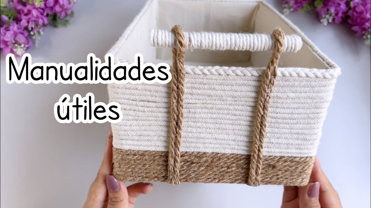 ¡ NO Tires las cajas de zapatos !♻️ haz un ORGANIZADOR ÚTIL Rústico - Elegante 😍