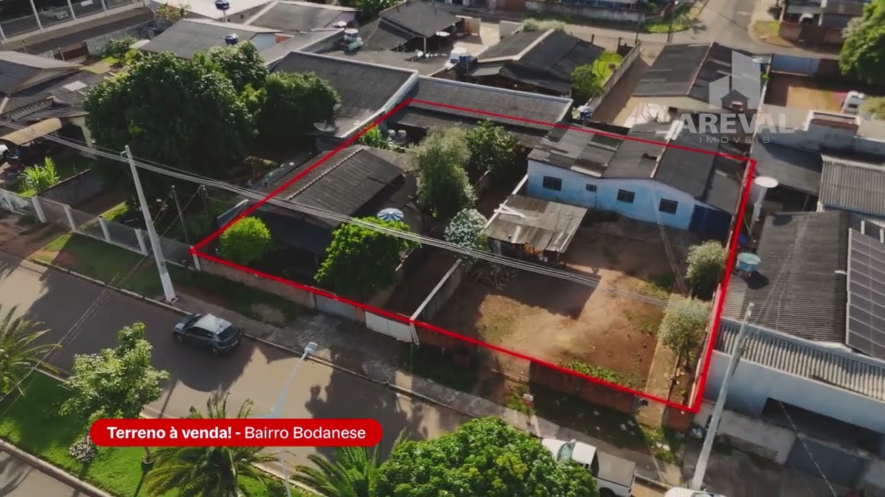 Terreno à venda, 900 m² por R$ 1.200.000 - Bodanese - Vilhena/RO