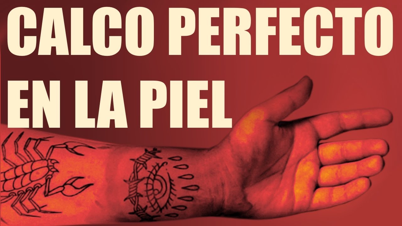 Capitulo #18 | Como PONER CALCO de TATUAJE sobre la piel perfecto?