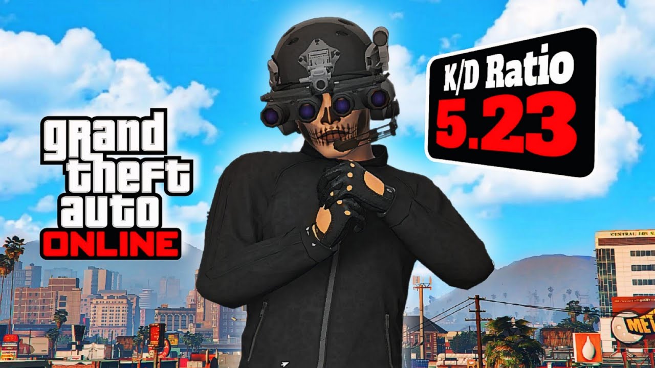 Asi Juega Un PRO PLAYER De GTA 5 ONLINE 💣