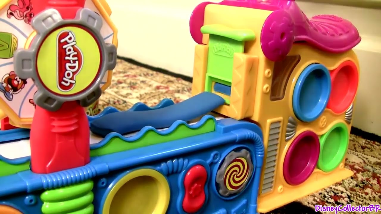 Play Doh Mega Fun Factory Machine Conveyor Toy Play Dough Mega F&aacute;brica Loca by DisneyCollector