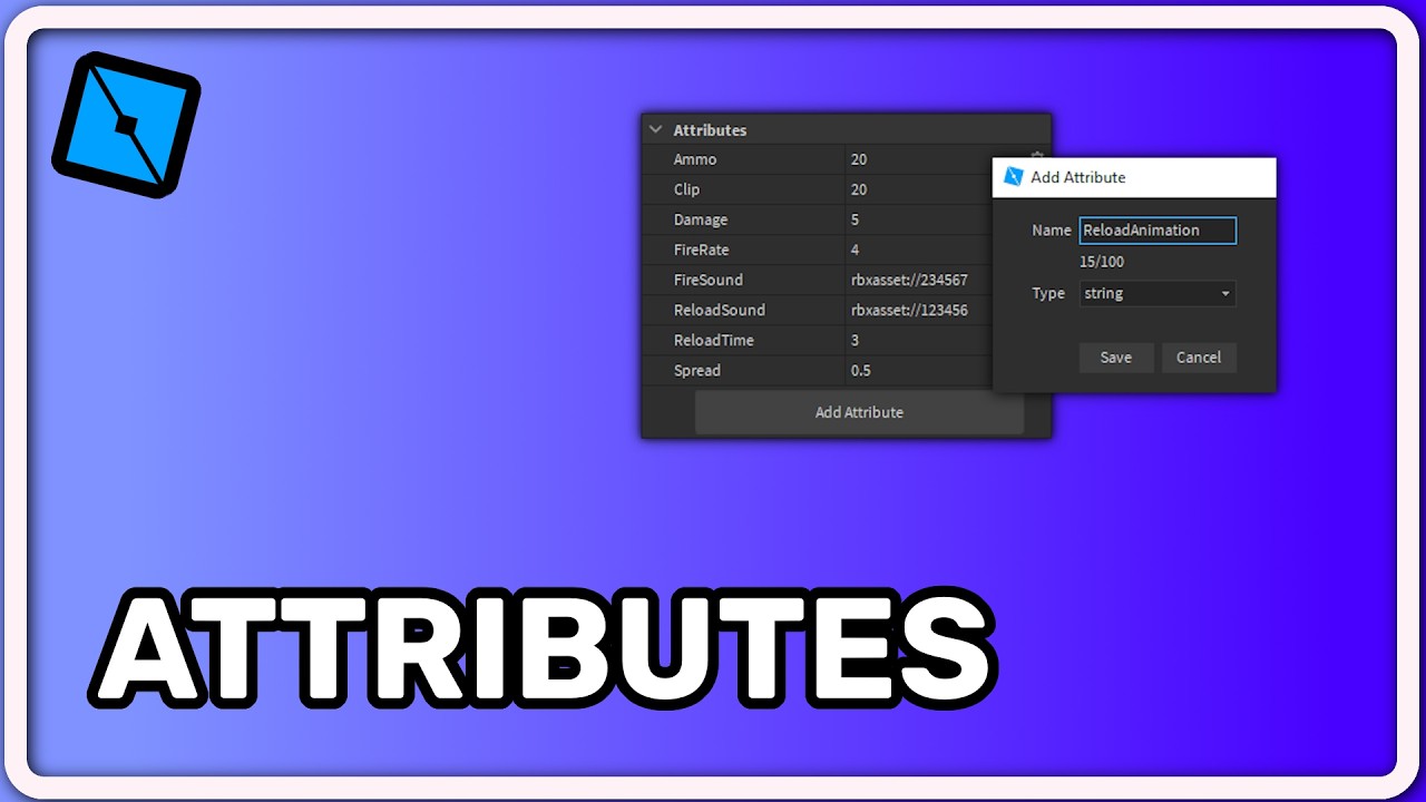 Attributes in Roblox Studio