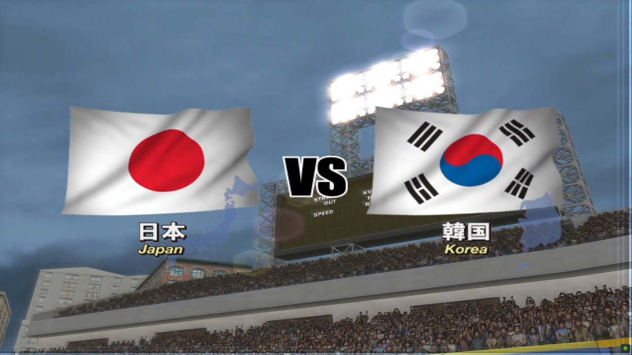 [PS2] 프로야구 스피리츠 6 한국 VS 일본 플레이(PRO YAKYUU SPIRITS 06 KOREA vs JAPAN LONGPLAY)