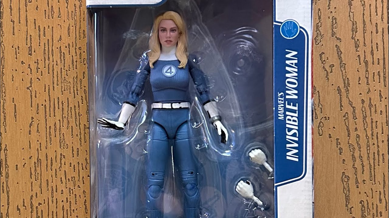 Marvel Legends Fantastic Four First Steps Invisible Woman Figure Review