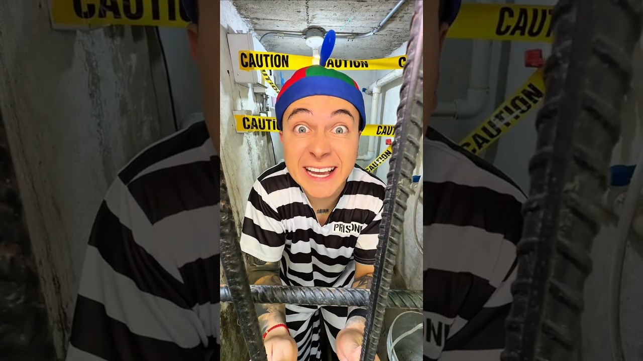24 horas en una mini cárcel 😱🚨
