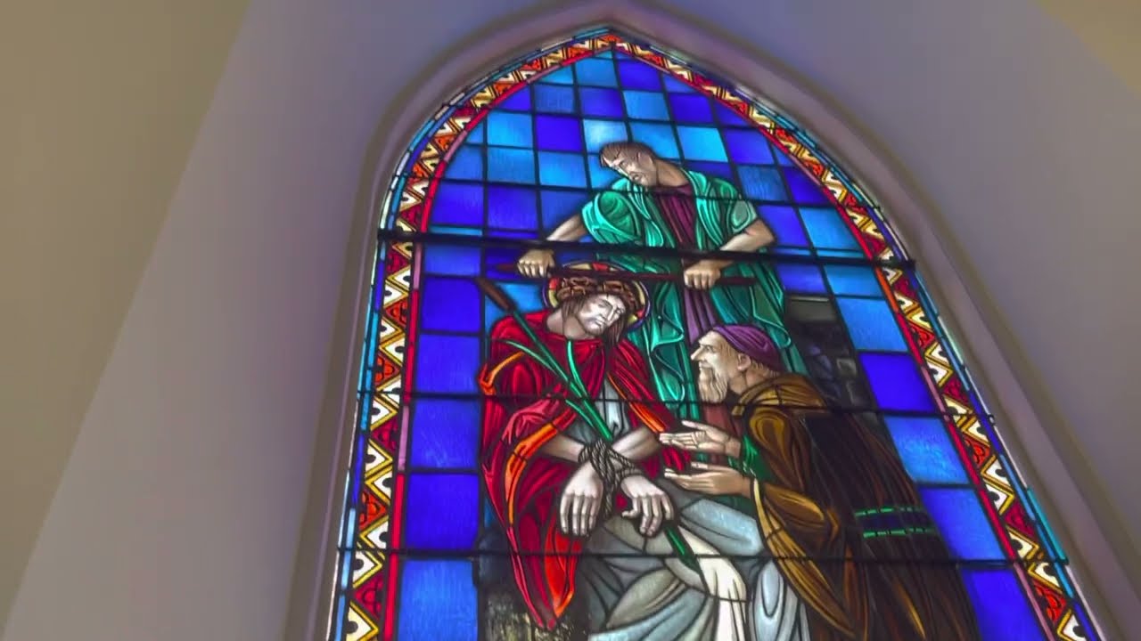 Laredo, Texas, catedral de San Agustín el 28/5/22 