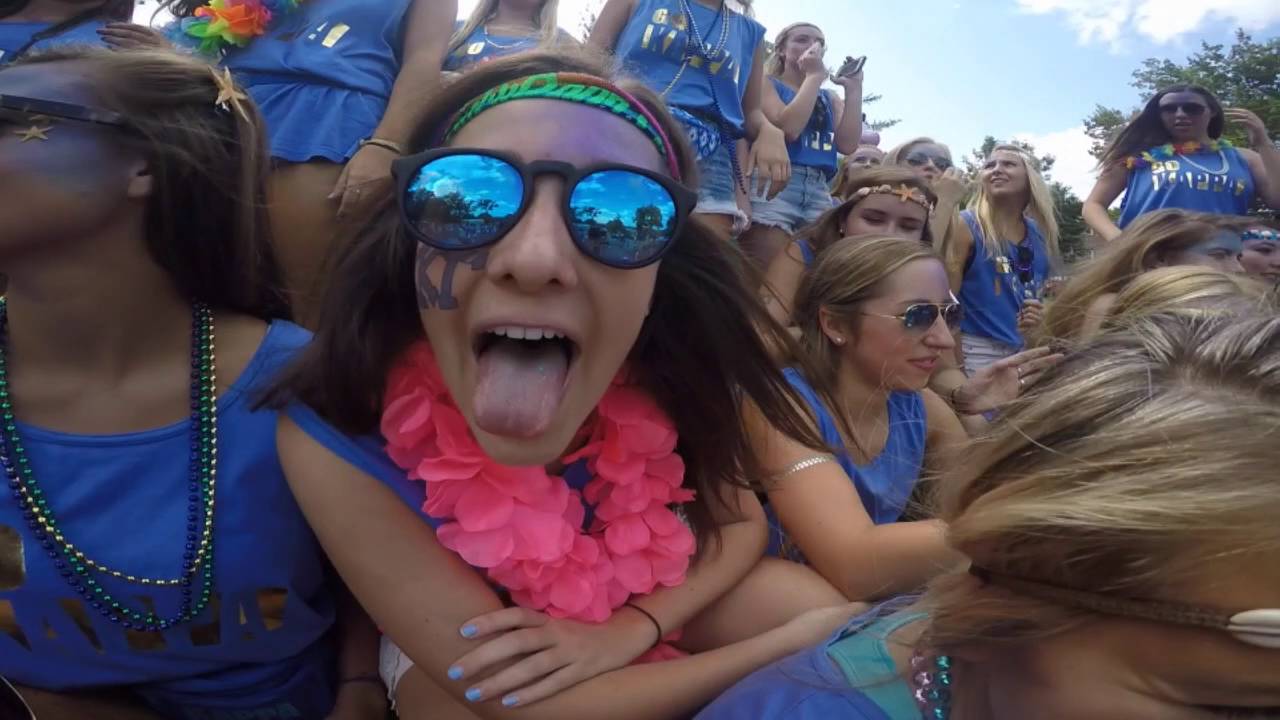 Kappa Kappa Gamma @ The University of Kansas Bid Day 2015 -- GoPro Hero 4