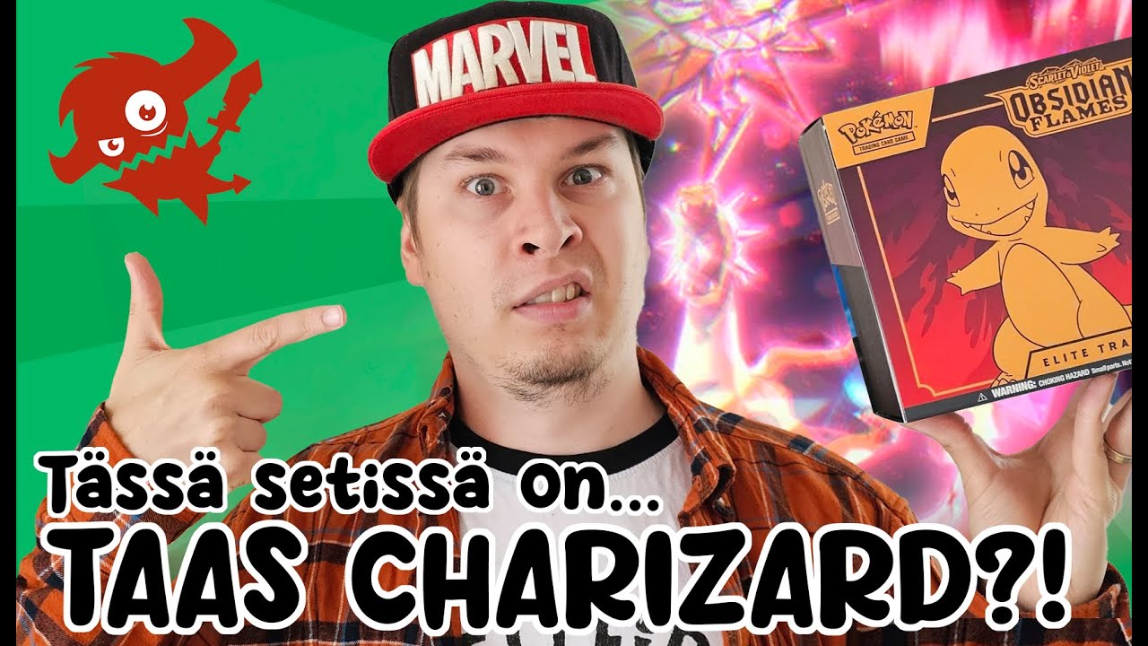 Availlaan Pokémon kortteja: Obsidian Flames Elite Trainer Box