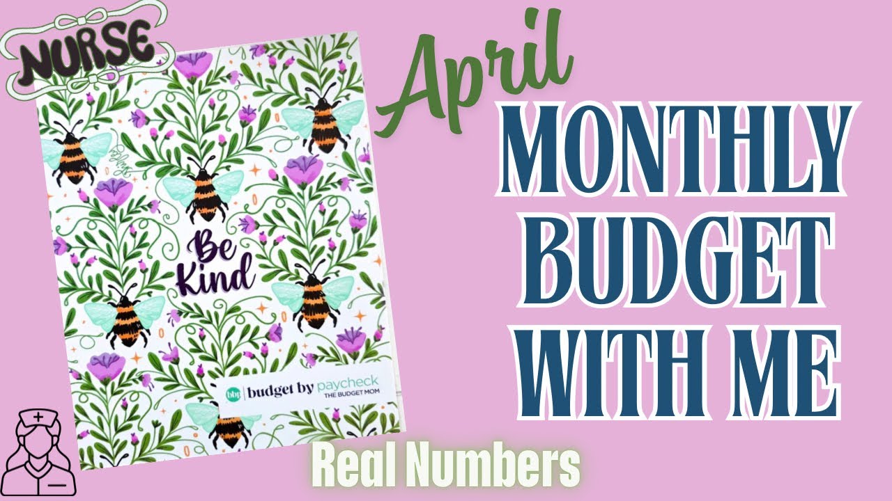 Как я планирую свой ежемесячный доход медсестры | Реальные цифры 💸