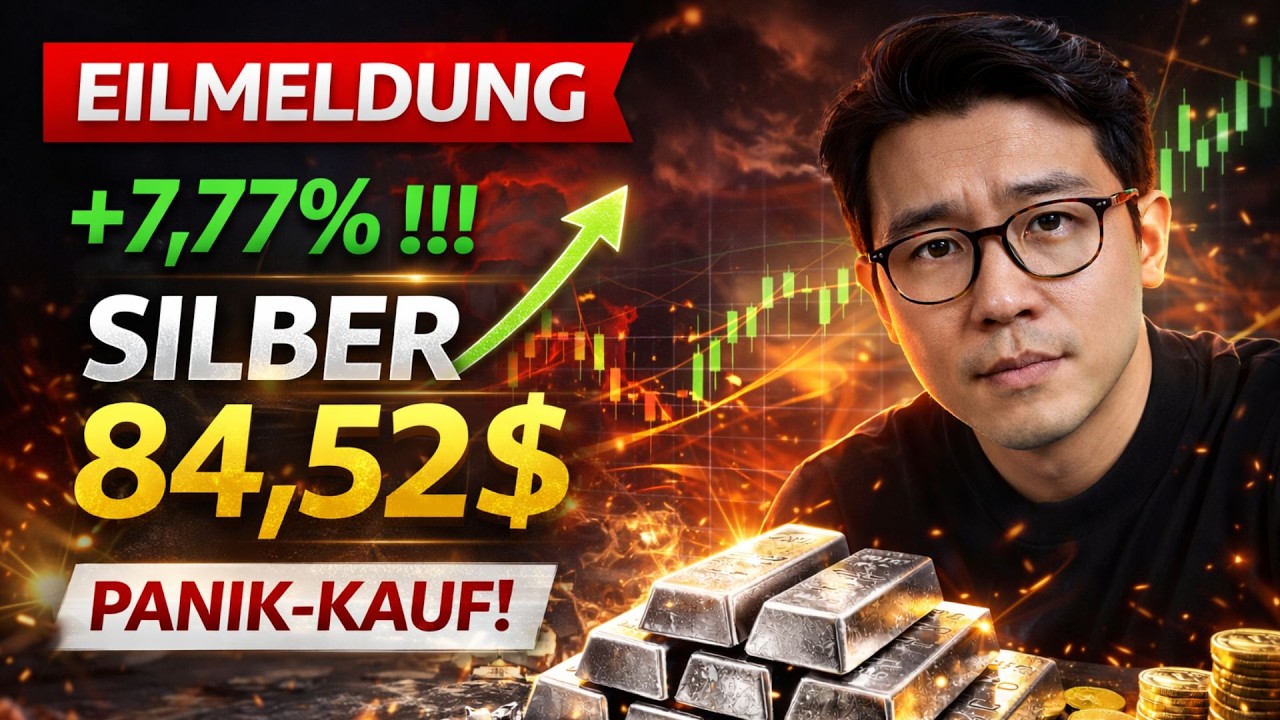 EILMELDUNG_Silber explodiert +7,77% auf 84,52$–US-Markt in Panik-Kaufrausch! Was kommt als Nächstes