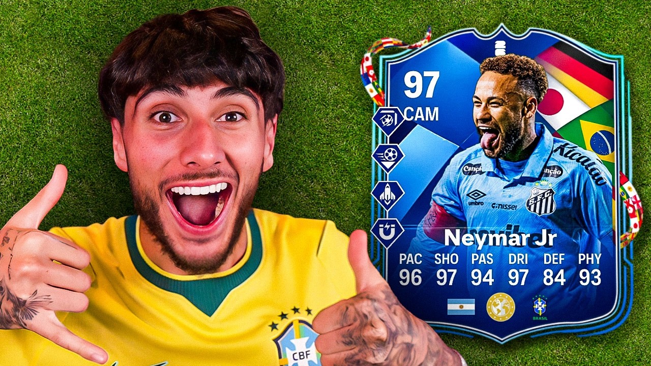 Я сделал Неймара лучшим игроком в FC 26.