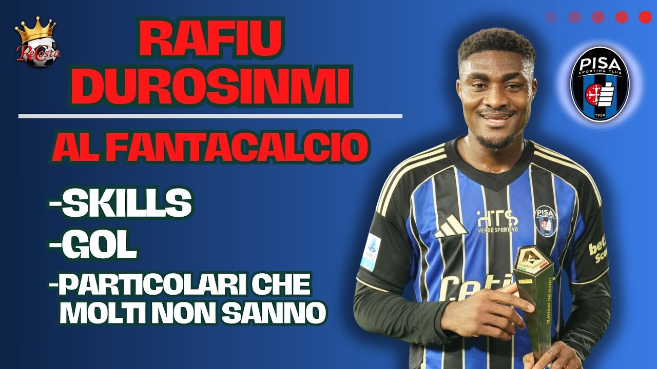I dettagli che non conosci su DUROSINMI per la tua ASTA DI RIPARAZIONE del #fantacalcio