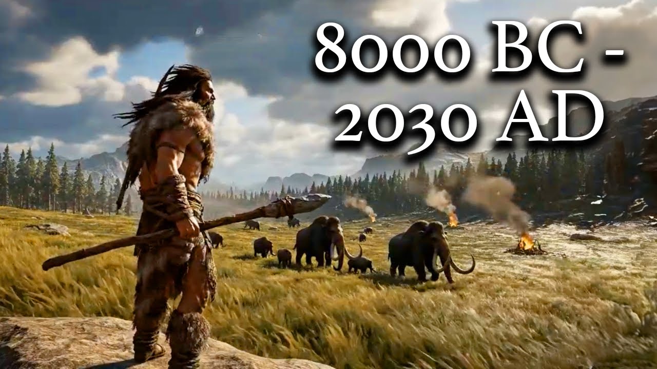 Every Era of Human History as a Video Game v2 (A.I.)