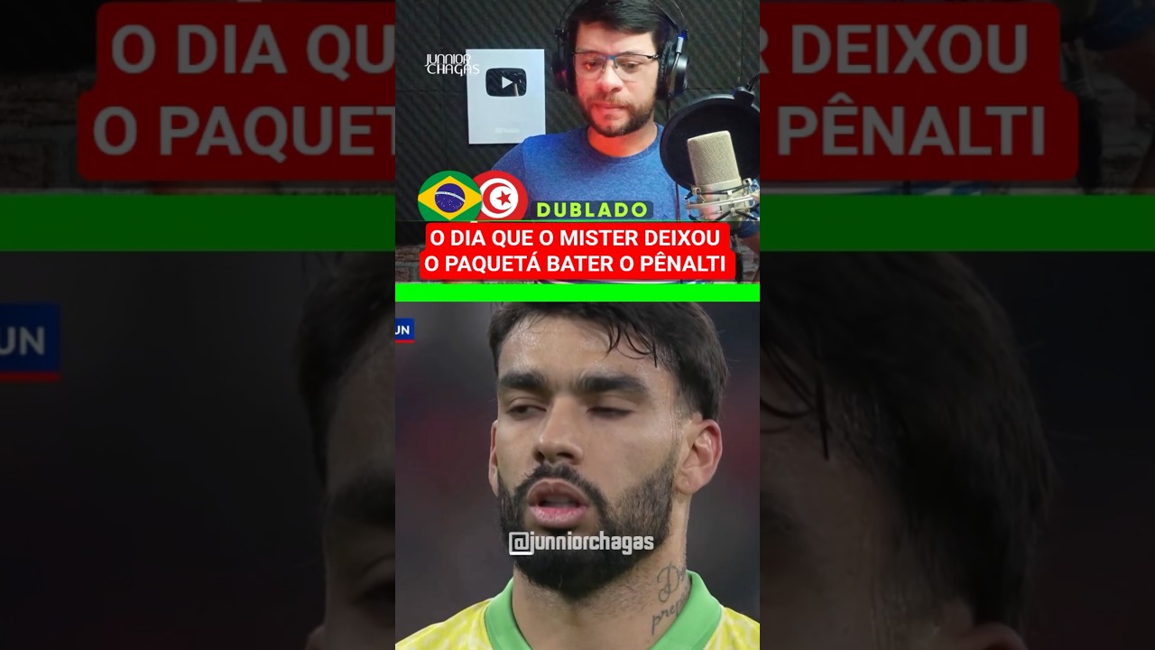 O dia que o mister deixou o Paquetá bater o pênalti Dublado 