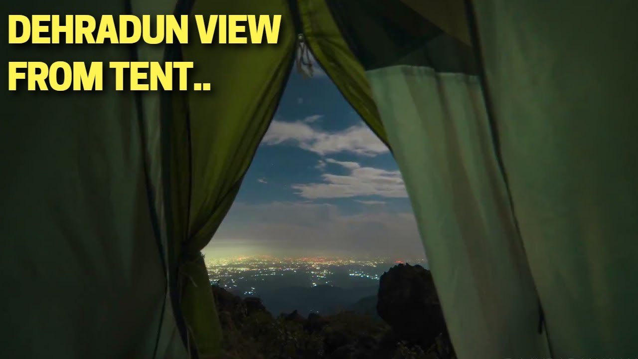 Camping at HAUNTED George Everest Peak in Mussoorie | Camping in India
