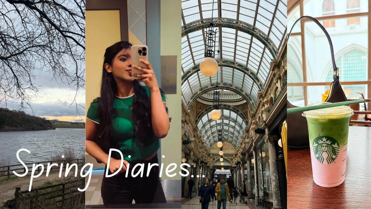 Sri Lankan in UK|Solo Trip to Leeds|Easter in University of Huddersfield |The Splendor of England