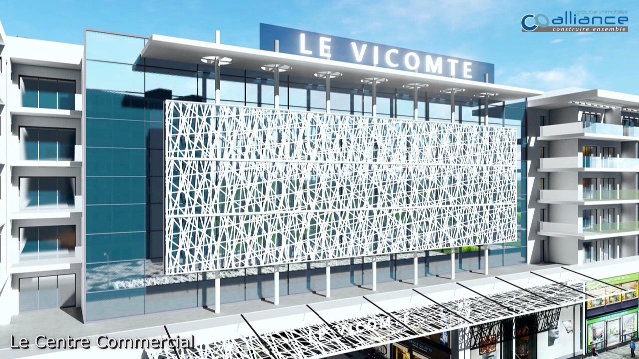 Le centre commercial : Le Vicomte à Sousse