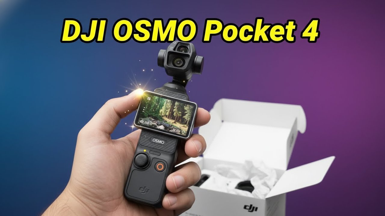DJI OSMO Pocket 4 2026! Обновление, которого мы так долго ждали!