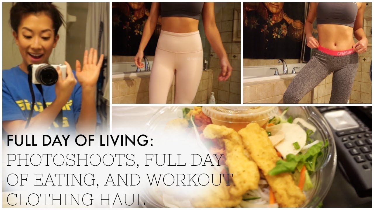 Full Day of Living: Day of Eats, Photo Shoot, & Grocery Haul