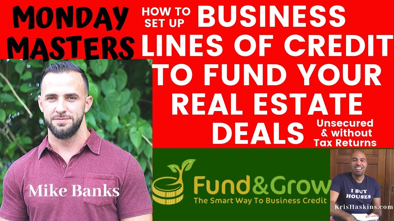How to setup Business Lines of Credit to Flip Houses