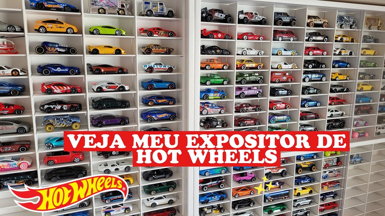 Hot Wheels CONHEÇAM MEU EXPOSITOR DE CARRINHOS EM MINIATURAS DIE CAST 1:64 @Hulk Carrinhos