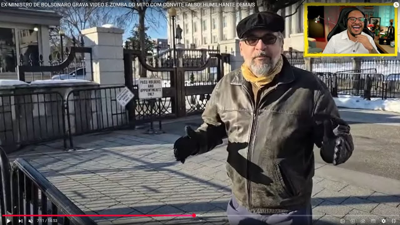 EX-MINISTRO DE BOLSONARO GRAVA VIDEO E ZOMBA DO MITO COM CONVITE FALSO! HUMILHANTE DEMAIS