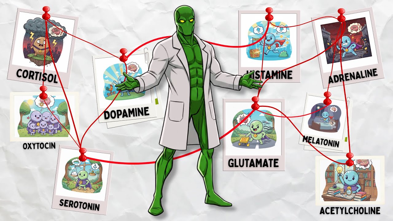 Most Known Brain Chemicals Explained Like You’re Five