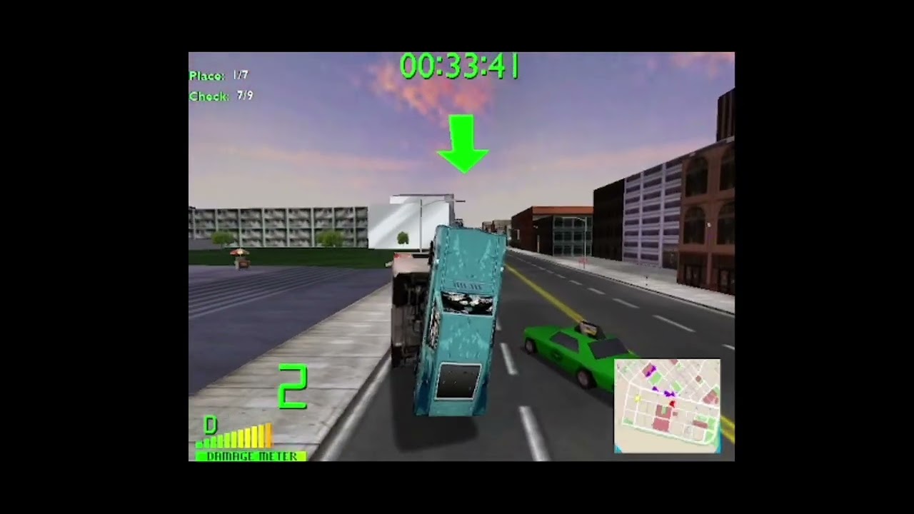 Midtown Madness 2 - San Francisco - Deck The Mall - Checkpoint Race #2 