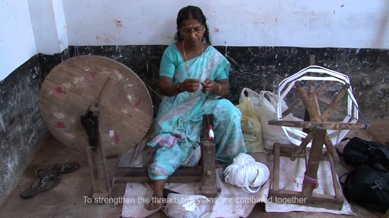 Cotton Weaving - Payyannur, Kerala #TraditionalWeaving#CraftOfKerala#TextileHeritage#CityOfLooms
