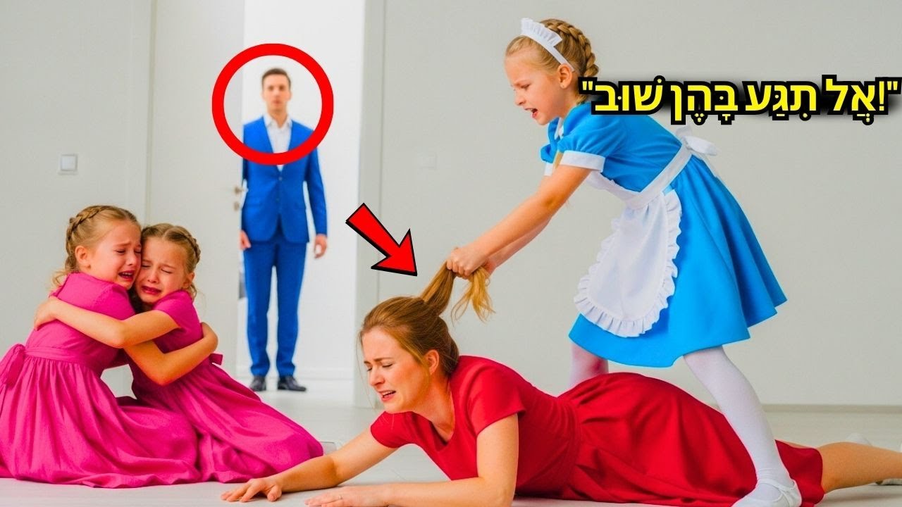 הַמִּילְיוֹנֵר תָּפַס אֶת הַיַּלְדָּה הָעֲנִיָּה מוֹשֶׁכֶת בְּשֵׂעַר רֹאשׁ אִשְׁתּוֹ כְּדֵי לְהָגֵן