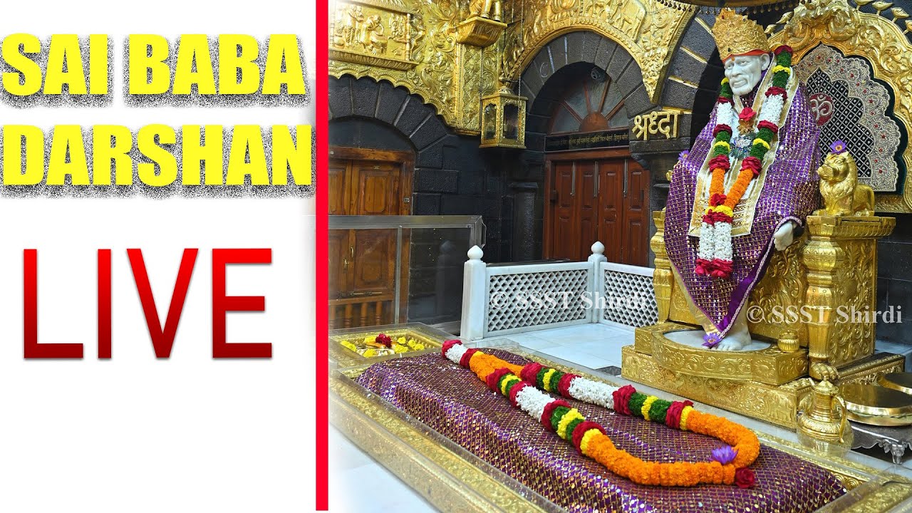 sai baba live darshan today -29 December 2023
