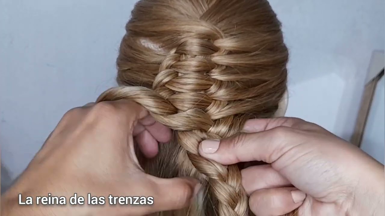 PEINADO EN TRENZA MACRAMÉ /LA REINA DE LAS TRENZAS 2022