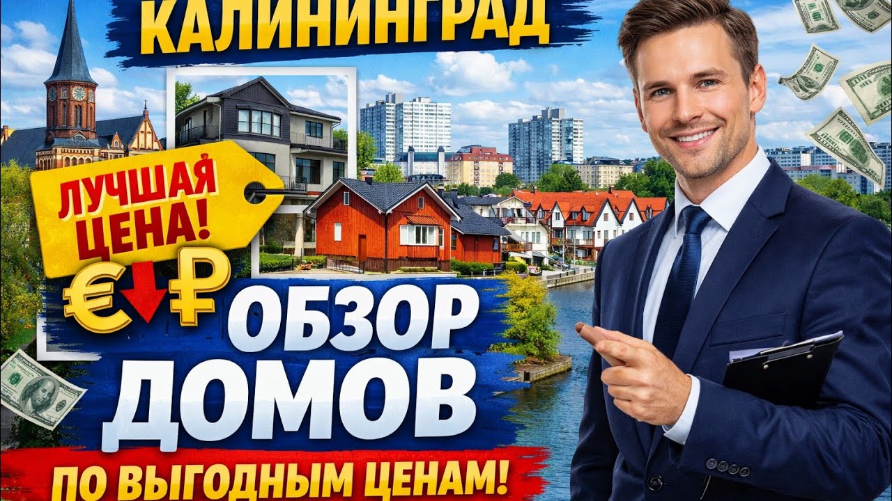 Калининград, обзор домов по выгодным ценам, не упустите свой шанс