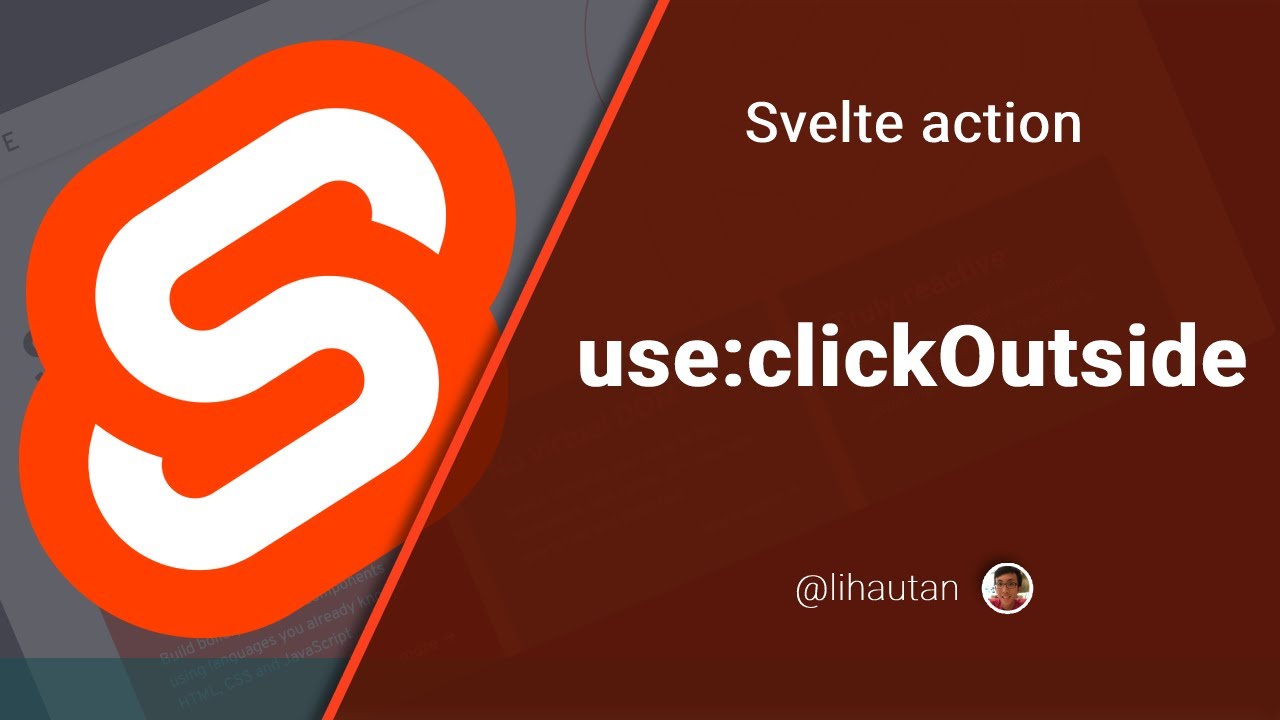 Svelte Action Examples: use:clickOutside