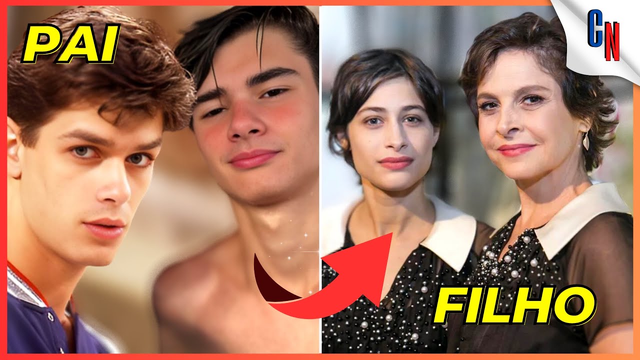 40 ATORES E ATRIZES FAMOSOS QUE SÃO PAIS E FILHOS NA VIDA REAL! 😱