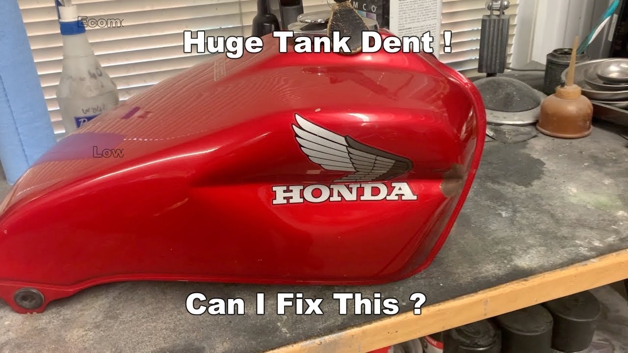 Massive Tank Dent -- Can I Fix it ?