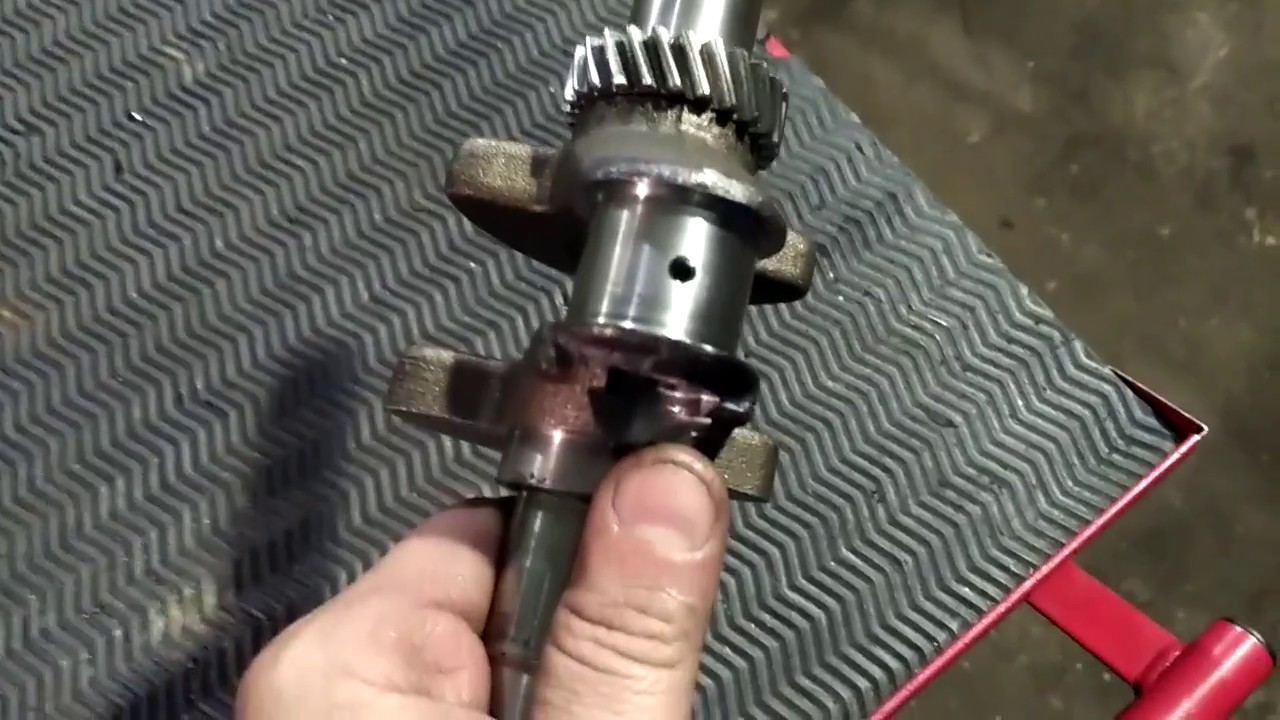 LIFAN 168 доработка коленвала